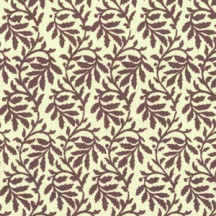 Petite Brown Leaf Print Italian Paper ~ Carta Varese Italy